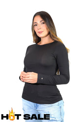 Camiseta Women Slim Tommy Hilfiger Black Camiseta